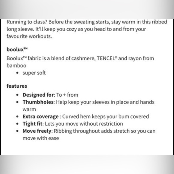 Lululemon “Cabin Yogi” Long Sleeve Knit Cashmere Blend Sweater Size 4-6 (S) pink - Picture 9 of 9